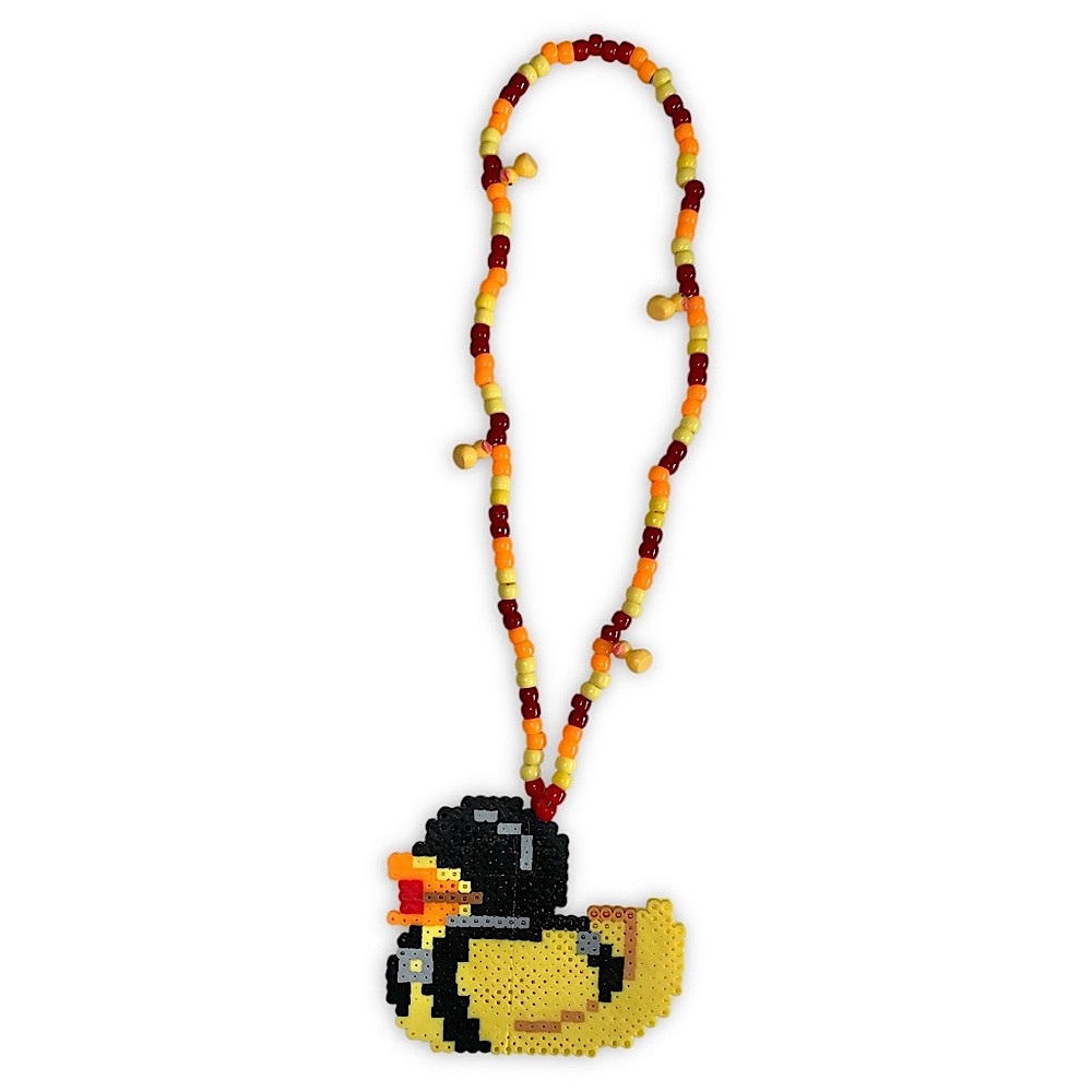 DUCK BDSM KANDI PERLER NECKLACE